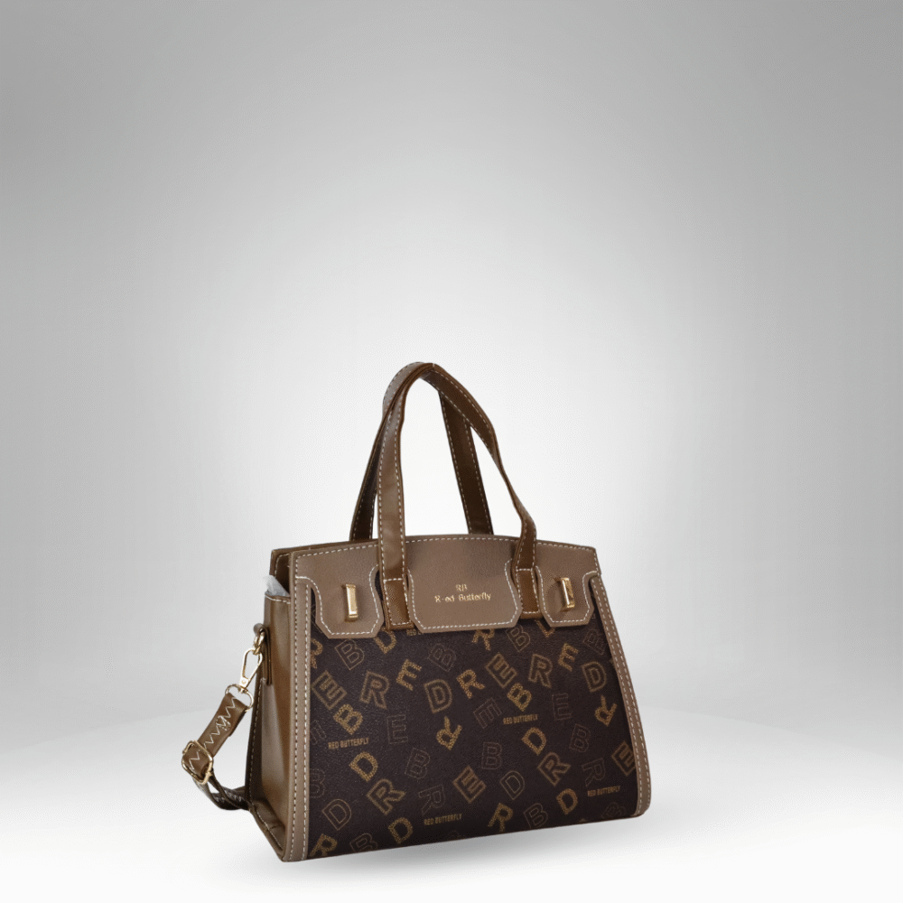 Monogram Structured Handbag (AX-346) - Image 4
