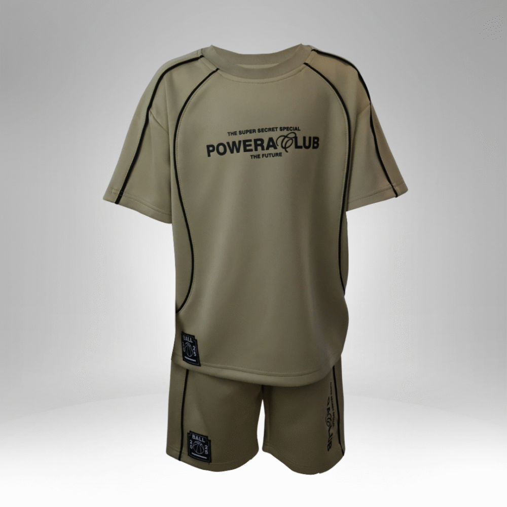 Power Club Kids' Sport Set – Summer Activewear Outfit (BY-1126T)