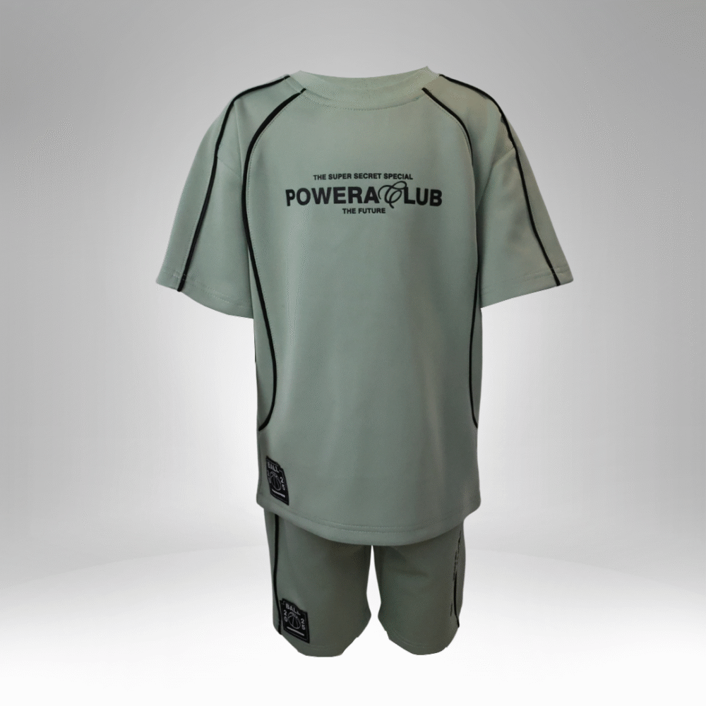 Power Club Kids' Sport Set – Summer Activewear Outfit (BY-1126T) - Image 3