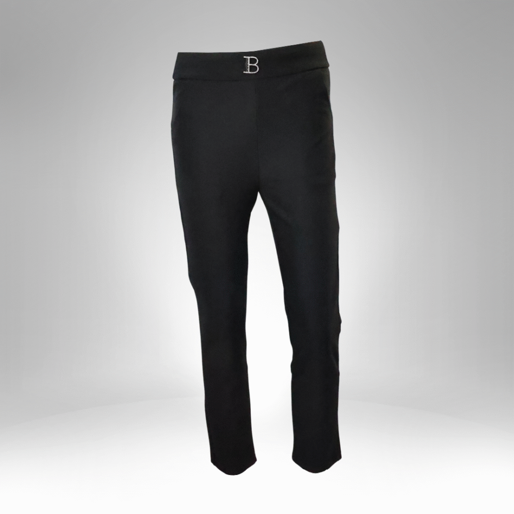 Classic High-Waist Slim Fit Pants for Women (6011) - Image 2