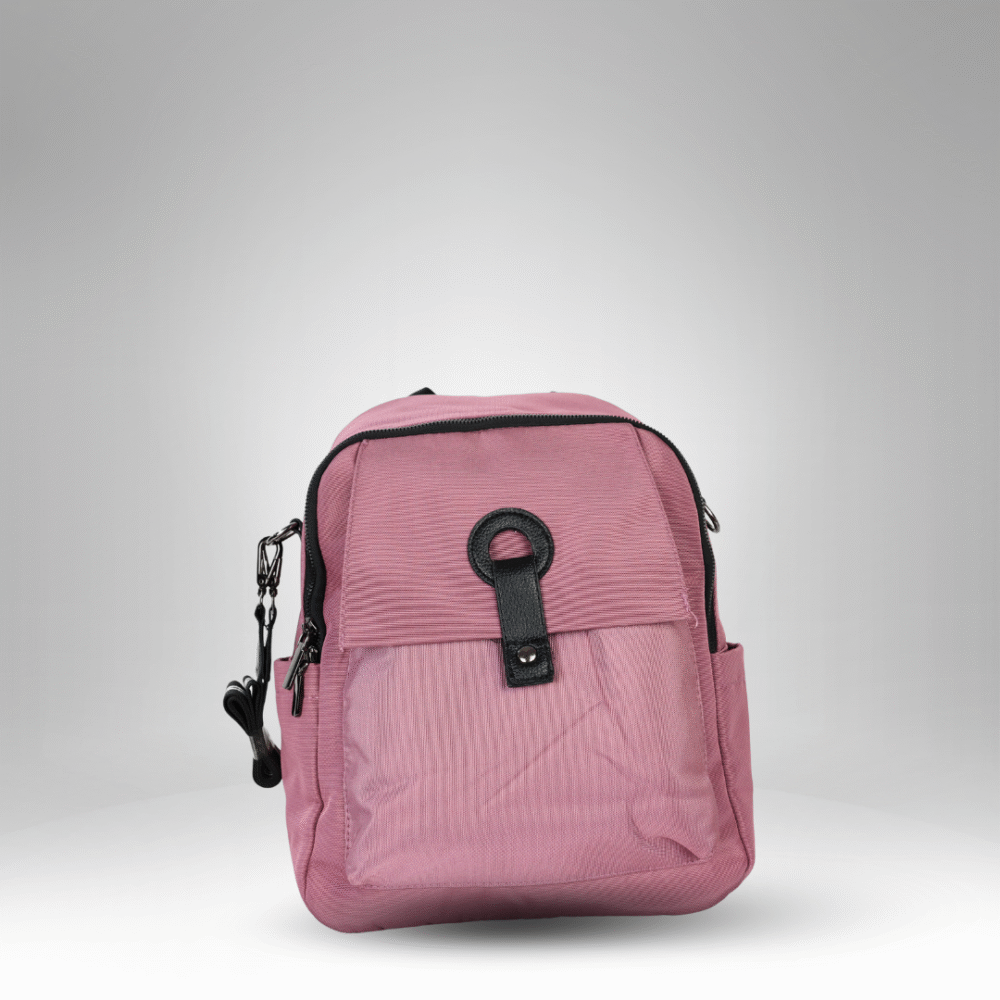 Ring-Clasp Flap Backpack (935) - Image 5