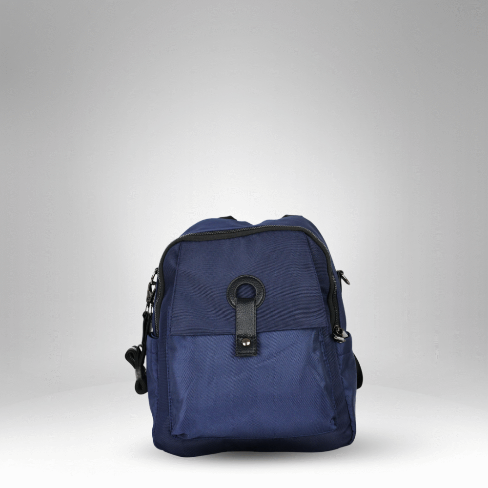 Ring-Clasp Flap Backpack (935) - Image 2
