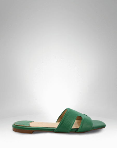 Minimalist Double-Strap Flat Slides for Women (H-14)