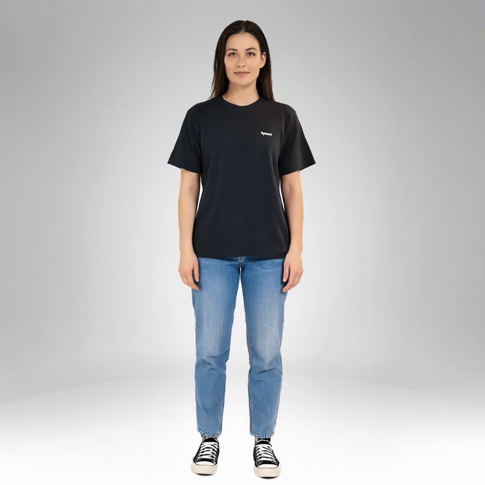 Men's Waffle Knit Crew Neck T-Shirt (3316)