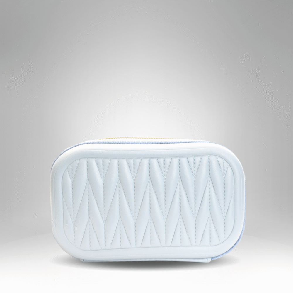 Diamond Stitch Structured Clutch (QBH-105-3) - Image 6