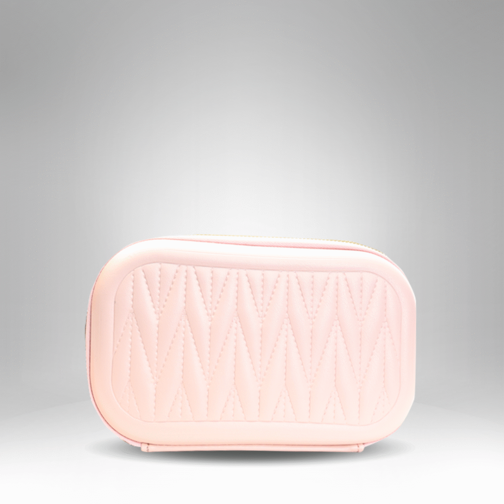 Diamond Stitch Structured Clutch (QBH-105-3) - Image 4
