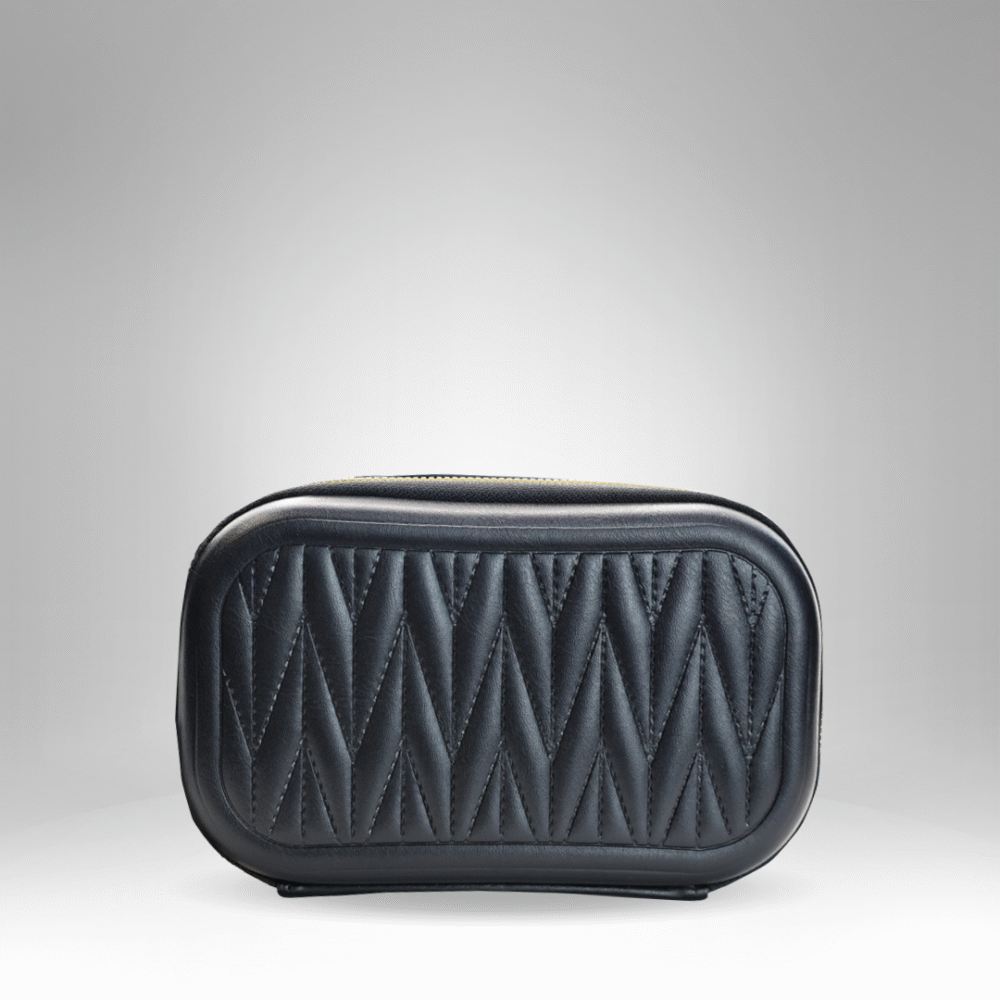 Diamond Stitch Structured Clutch (QBH-105-3) - Image 2