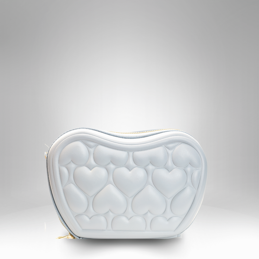 Heart-Patterned Pouch Bag (QBH-103-2)