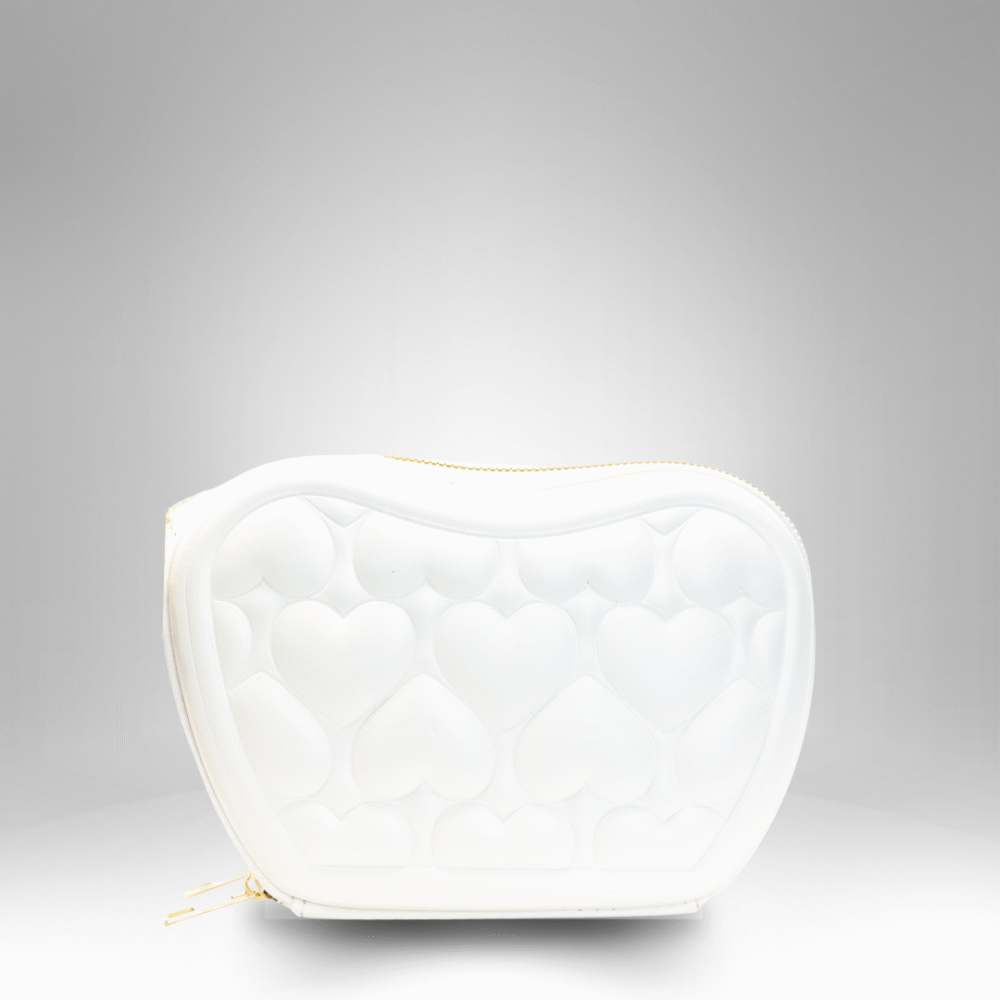 Heart-Patterned Pouch Bag (QBH-103-2) - Image 6