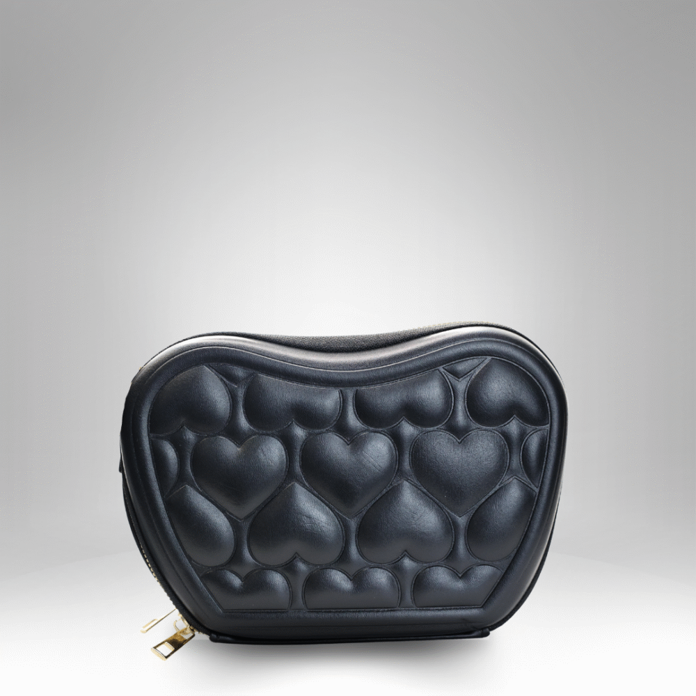 Heart-Patterned Pouch Bag (QBH-103-2) - Image 5
