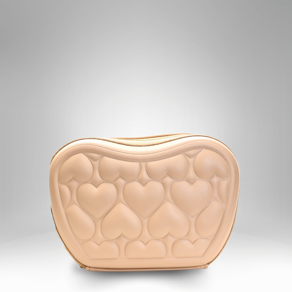 Heart-Patterned Pouch Bag (QBH-103-2) - Image 2