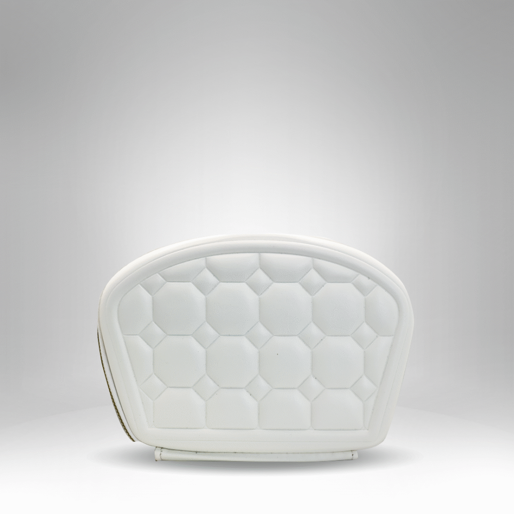 Geo-Stitch Hexagon Pattern Pouch (QBH-106-2) - Image 3