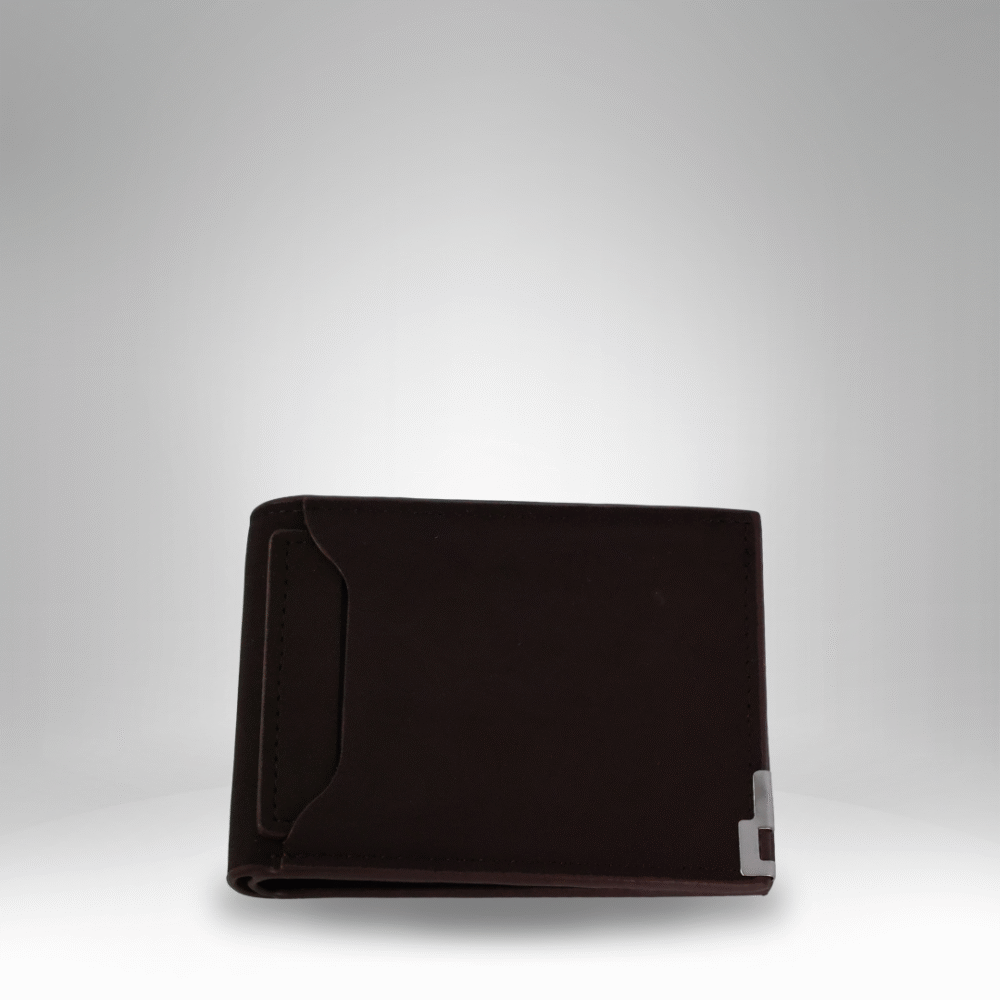 Men's Minimalist Rexin Wallet with Side Card Slot (RM-H-2) - Image 2