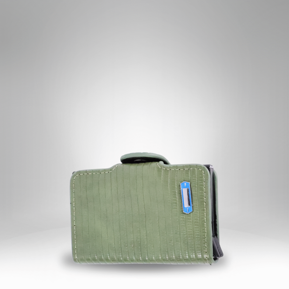 Men's Textured Rexin Wallet with Front Flap Closure (RM-CC-9)