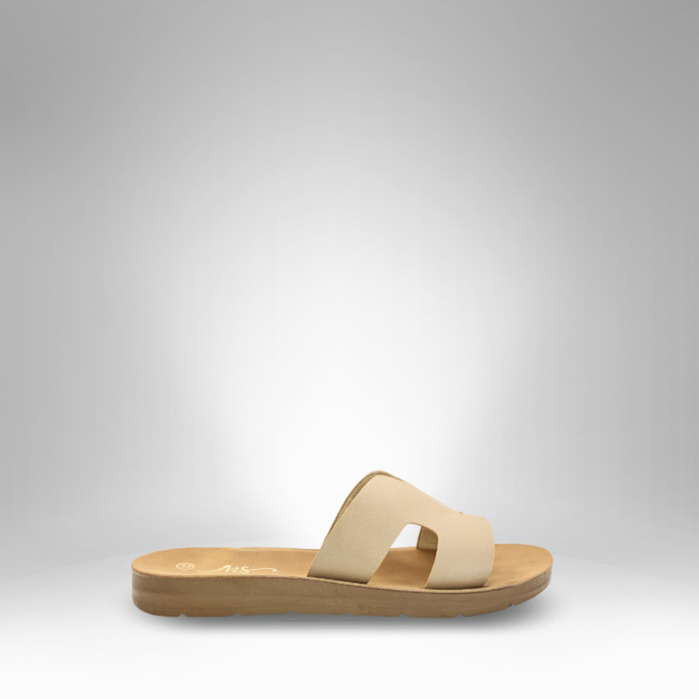 Women's Open-Toe Flat Slides (M010-2)