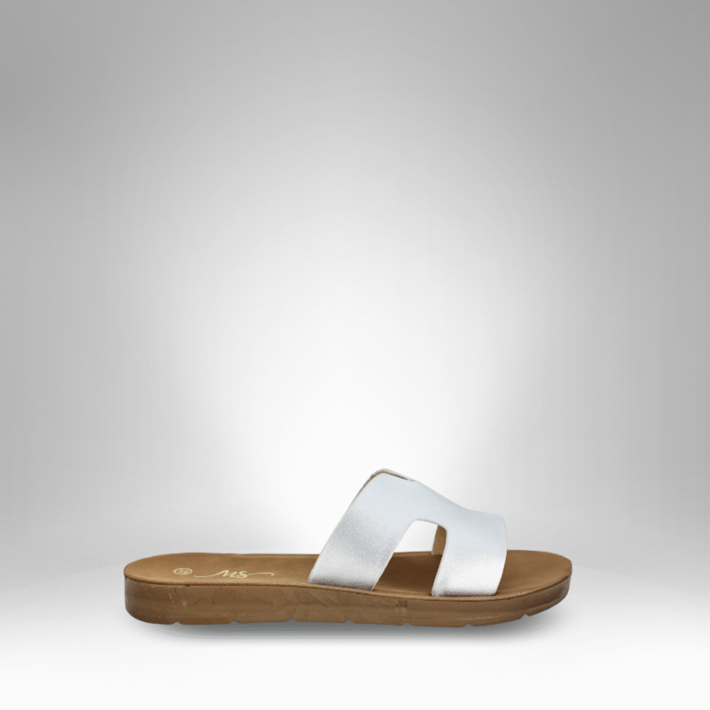 Women's Open-Toe Flat Slides (M010-2) - Image 3