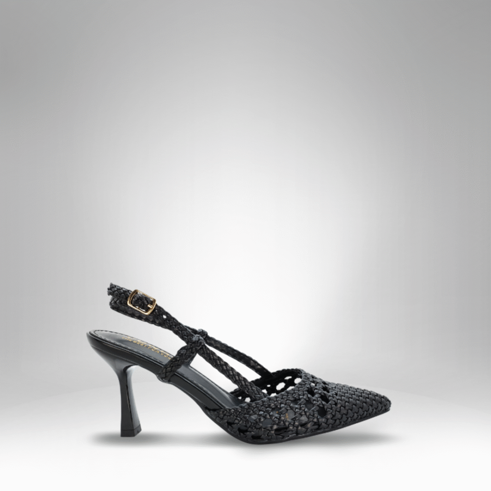 Braided Slingback Pointed Heels (Y1100) - Image 2