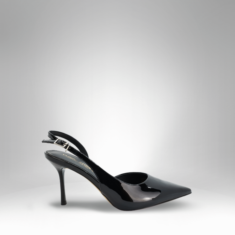 Elegant Patent Slingback Heels (YQ6609) - Image 4