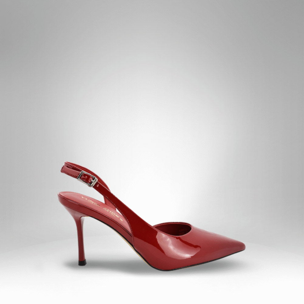 Elegant Patent Slingback Heels (YQ6609) - Image 3