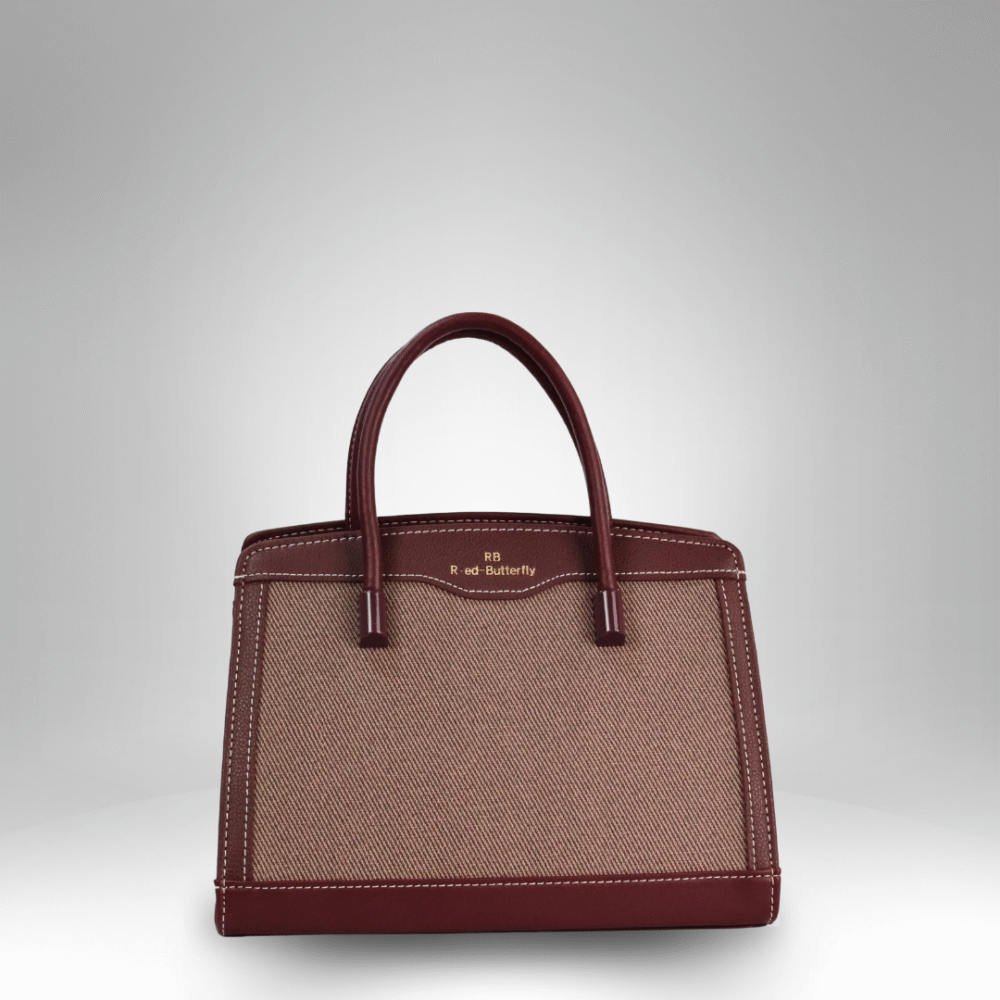 Structured Canvas Handle Bag (AX-391)