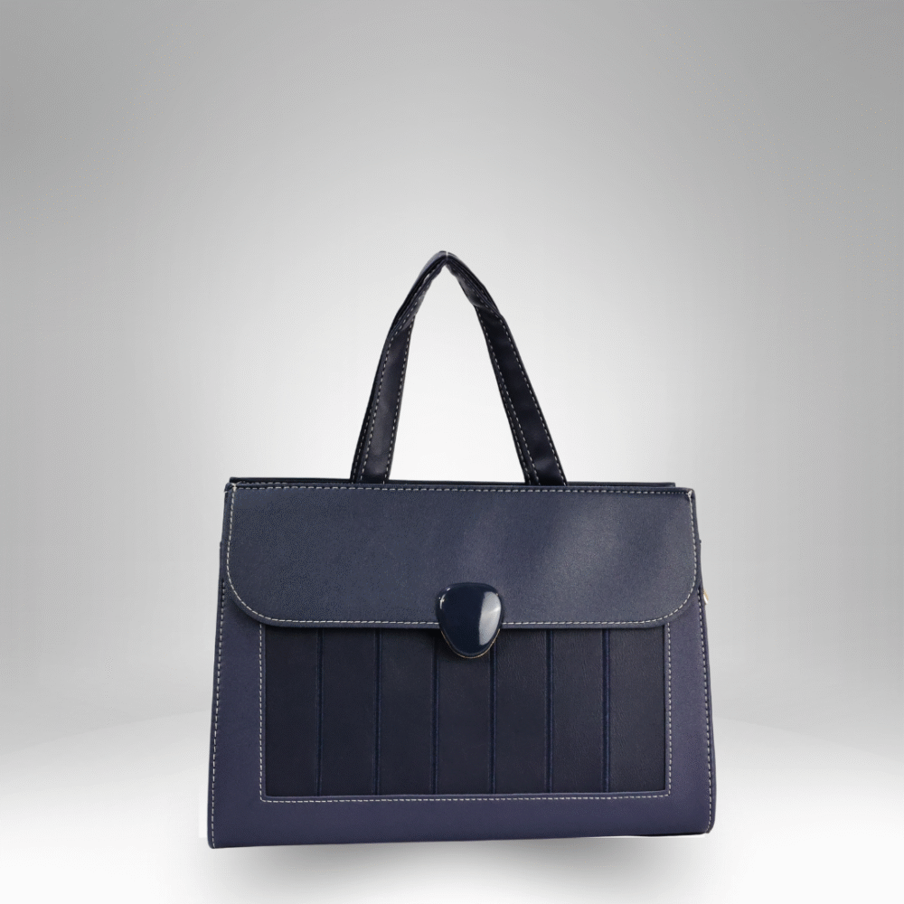 Structured Flap-Top Satchel Bag for Women (AX-374) - Image 5