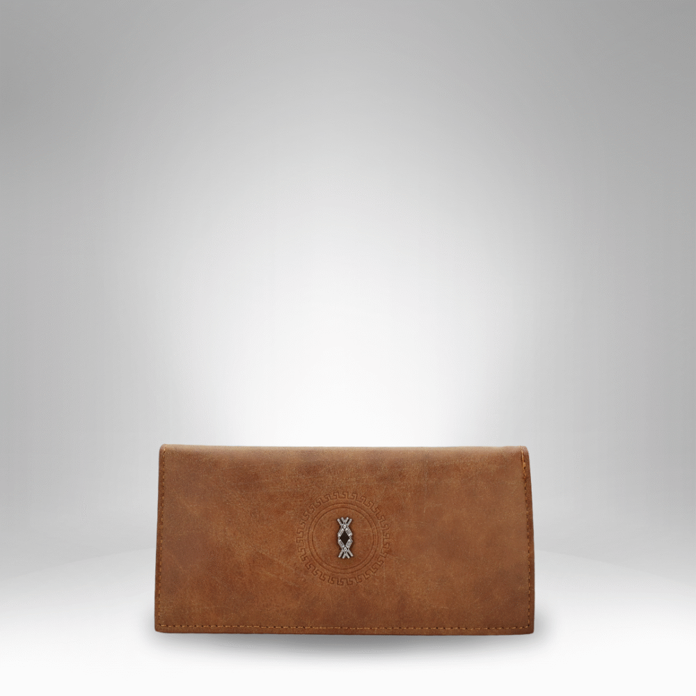 Embossed Crest Faux Leather Wallet for Men (RM-IC-3) - Image 3