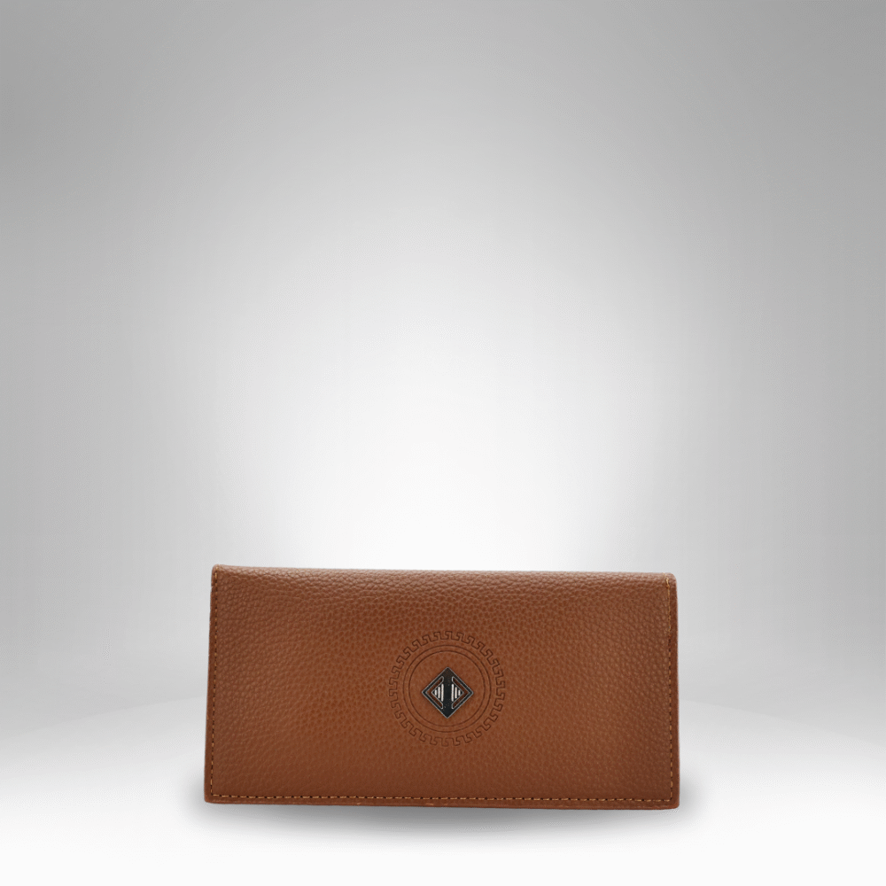 Pebble-Grain Crest Wallet for Men (RM-IC-2) - Image 3