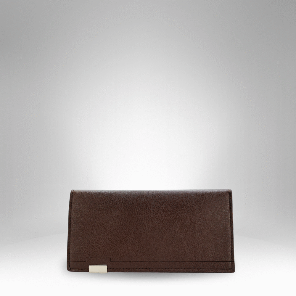 Smooth Faux Leather Long Wallet for Men (RM-IC-5) - Image 2