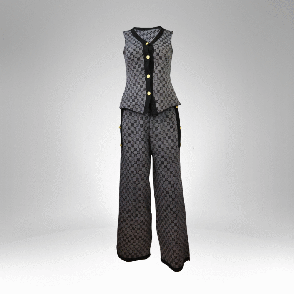 Women’s Monogram Two-Piece Set (E1531) - Image 2