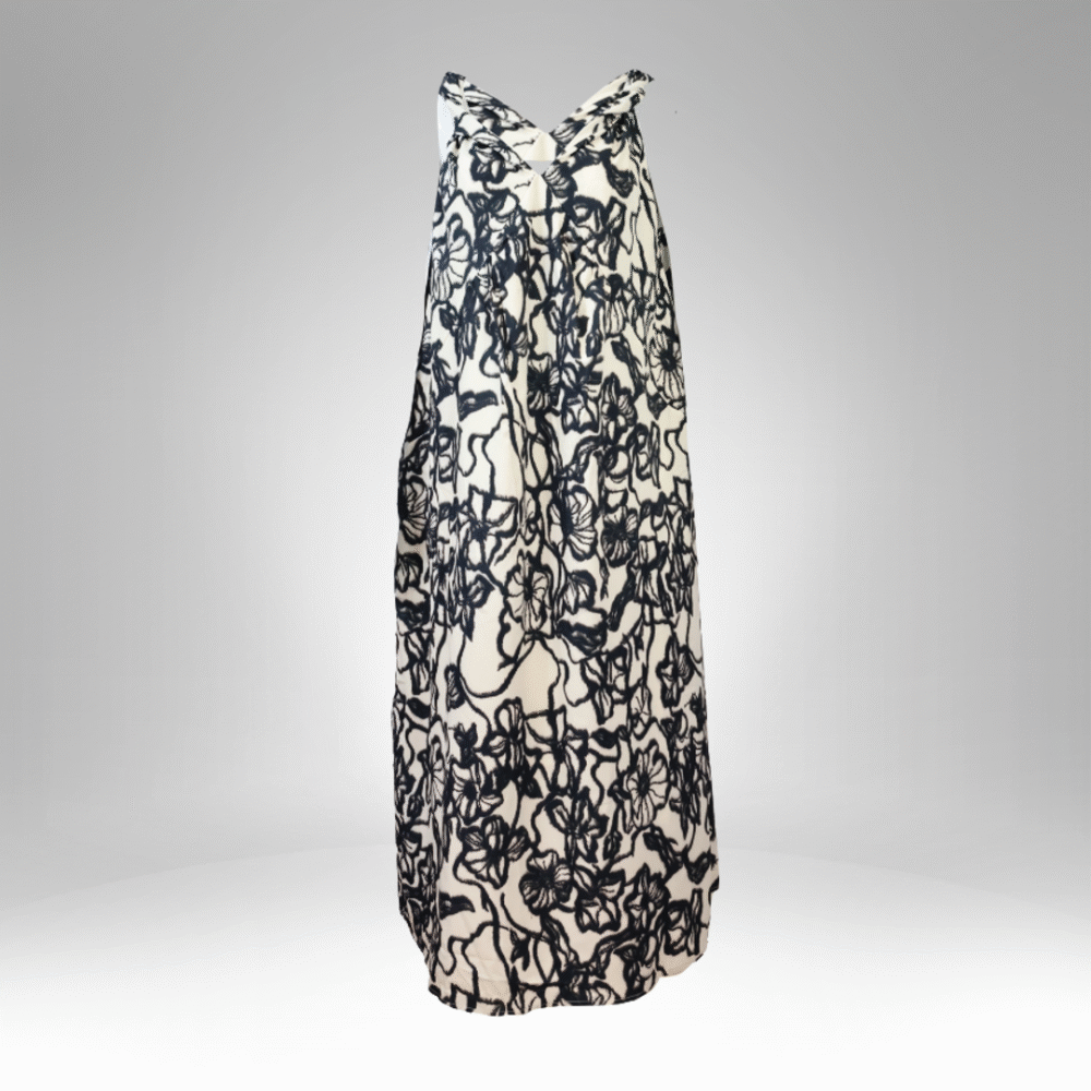 Women's Floral Print Maxi Dress (104)