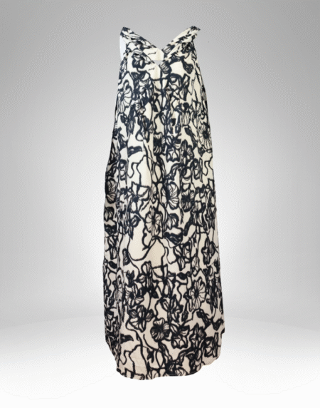 Women's Floral Print Maxi Dress (104)
