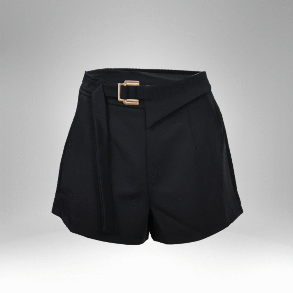 Women’s Belted Wrap Mini Skirt (3111)