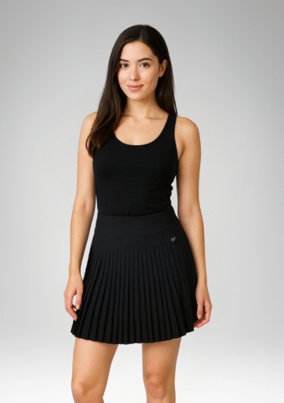 Women's Classic Pleated Mini Skirt (105)