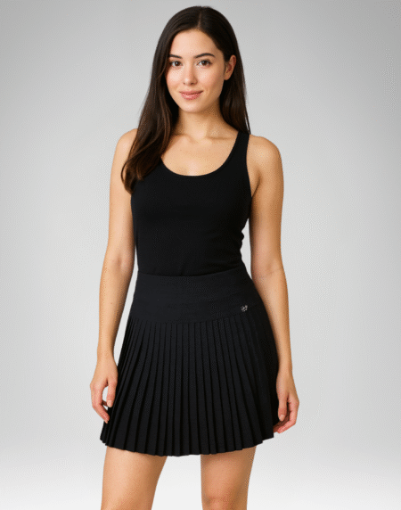 Women's Classic Pleated Mini Skirt (105)