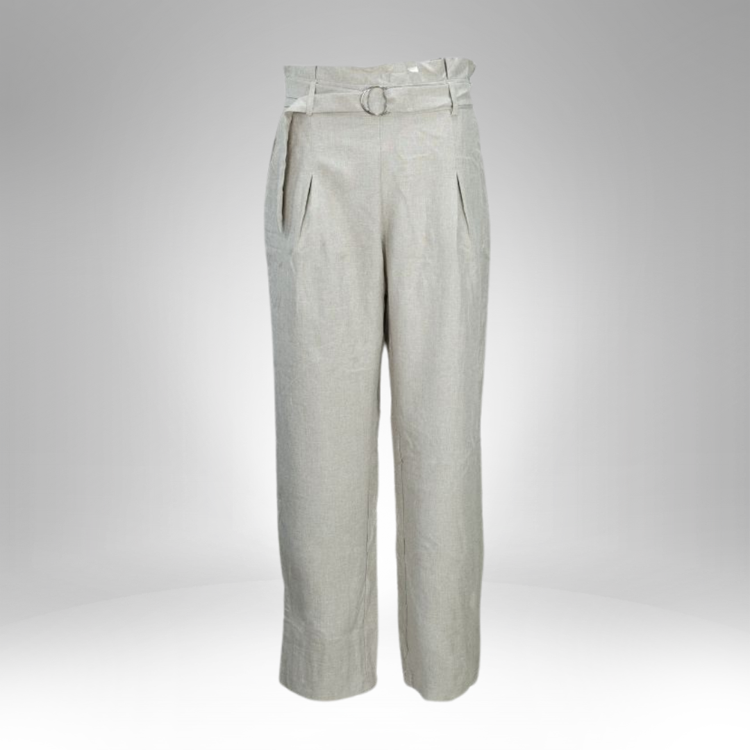 Elvoria G Pant with Belt, Soft and class